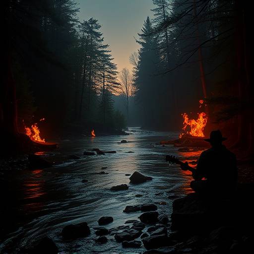 Album art for River Wilde's 'Blues Inferno'